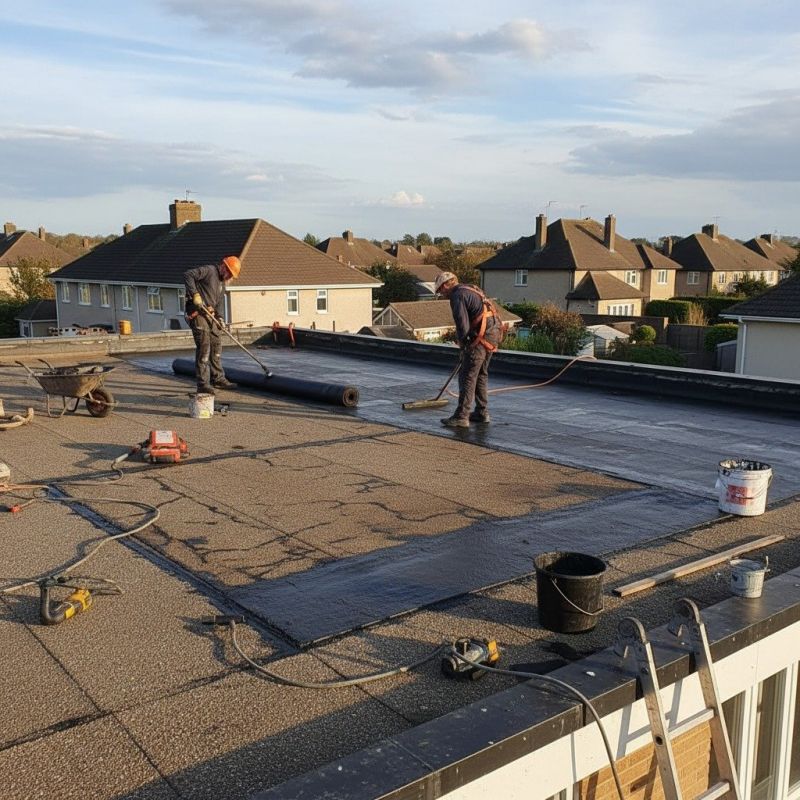 Asphalt Roof Repair detail