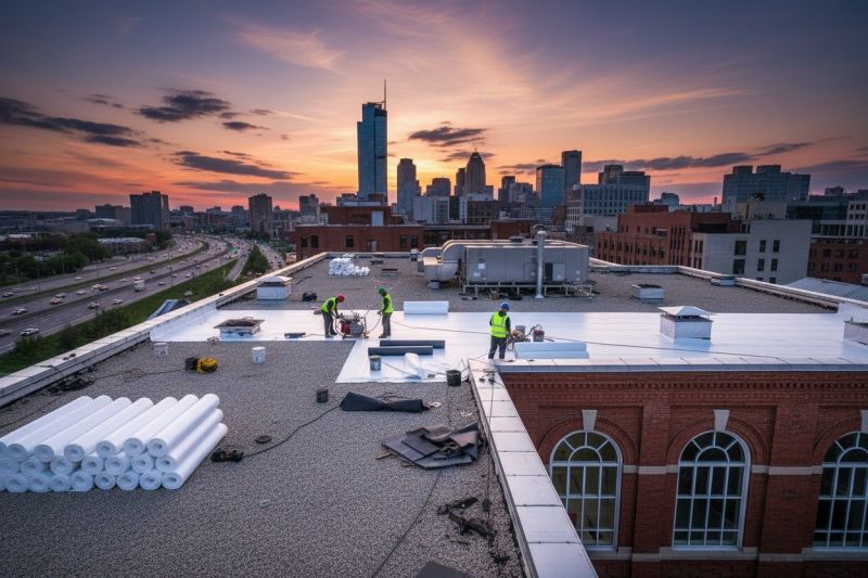 Commercial Roof Replacement detail